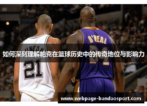 如何深刻理解帕克在篮球历史中的传奇地位与影响力