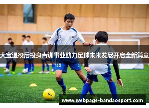 大宝退役后投身青训事业助力足球未来发展开启全新篇章