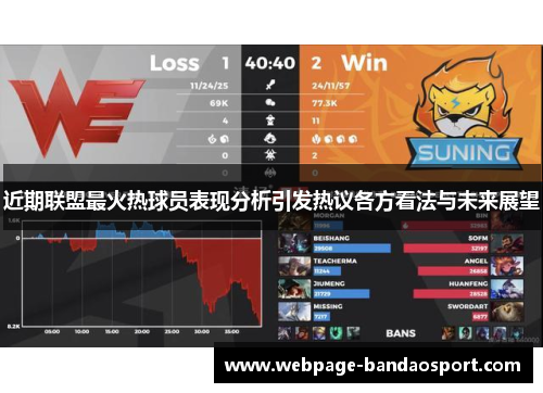 近期联盟最火热球员表现分析引发热议各方看法与未来展望